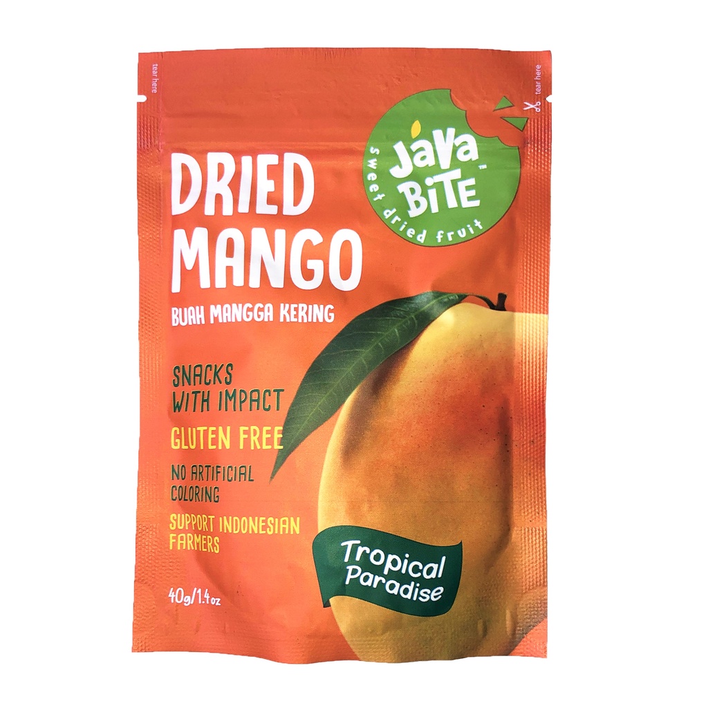 

Java Bite Tropical Paradise - Mangga Madu Kering - 1x 40gr