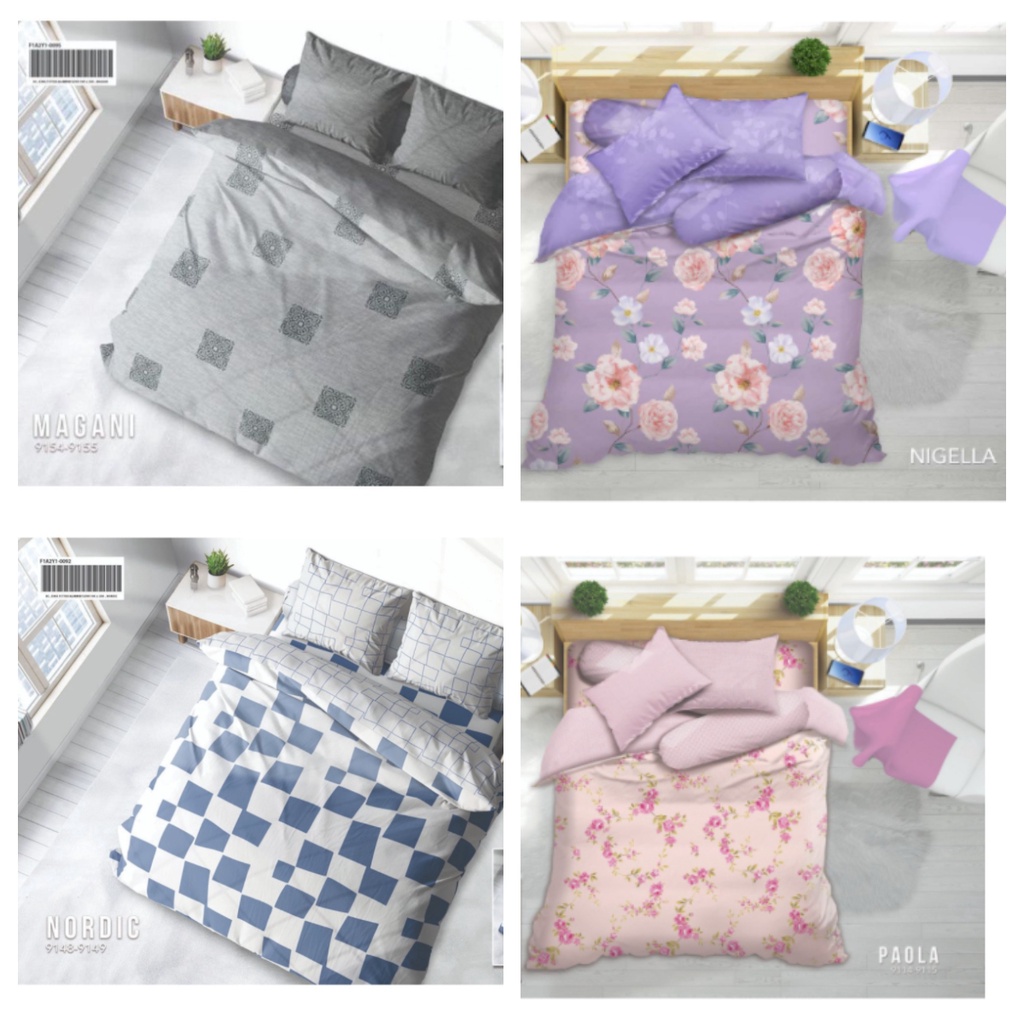 Isthana MY LOVE BEDCOVER ONLY Ukuran 220x220 - Magani/Nigella/Nordic/Paola