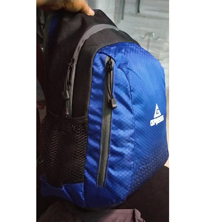 Tas Ransel Backpack  Gress Sekolah Kuliah Piknik Tas Notebook Simpel Keren Ekonomis