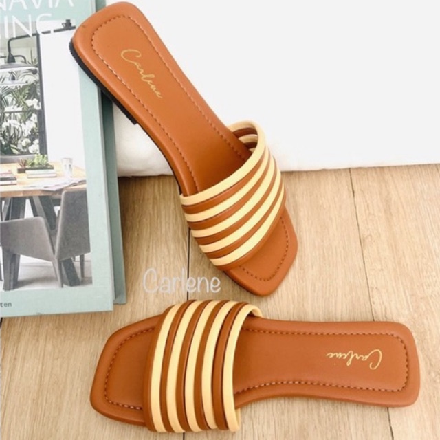 Carlene_tiffany flat sandal simple flat wanita