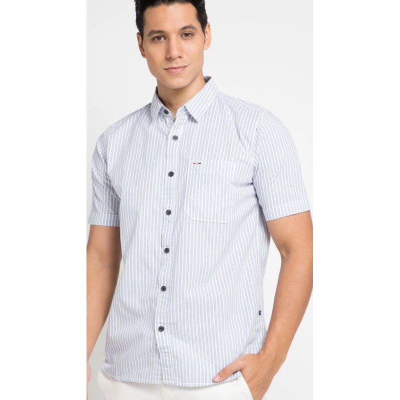 Kemeja Emba Casual Original - Kemeja Lengan Pendek Pria