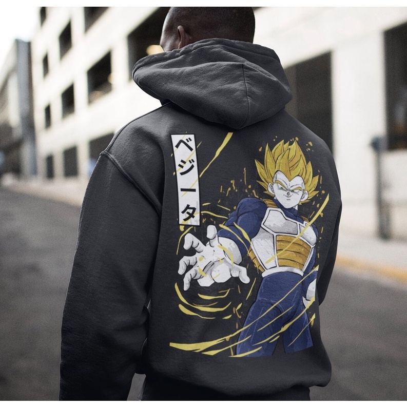 Hoodie Vegeta Ultimate Anime Manga Dragon Ball Premium Unisex