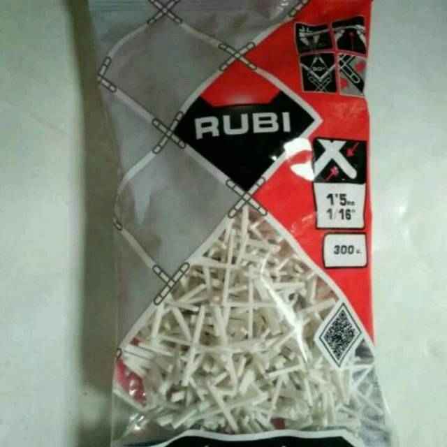 Rubi tile spacer 1.5 mm pengatur jarak nat marmer granit kramik 1.5 mm