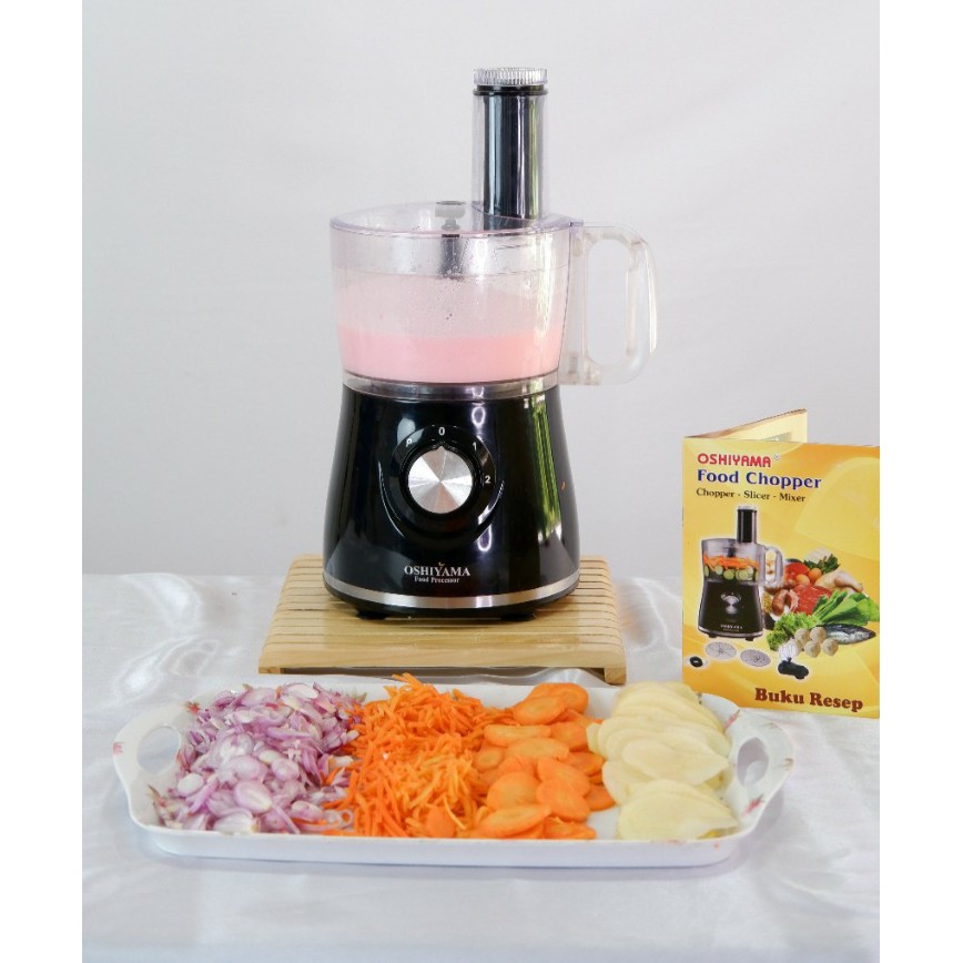 Food Processor Oshiyama Multi Fungsi Plus Blender Shopee Indonesia