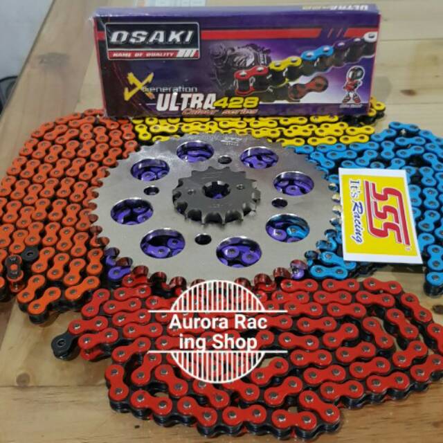 Gear Set SSS 428
Honda : Supra X 125 - Blade New - Revo Absolute - Revo Fit
