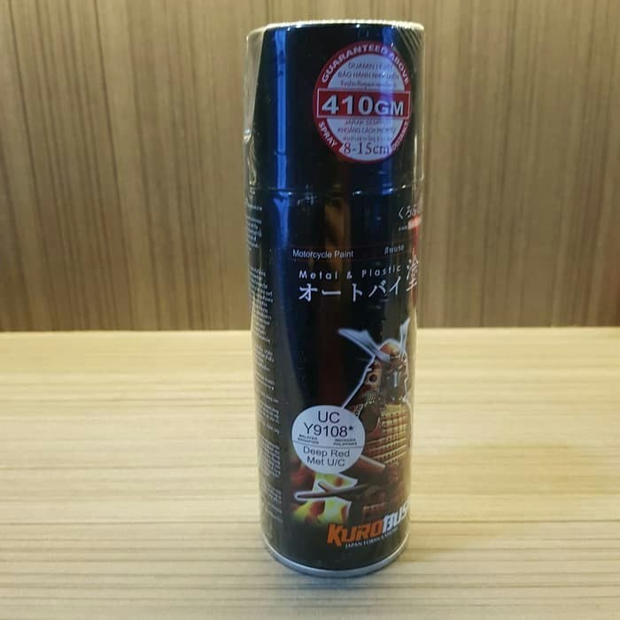 

Samurai Paint Kode UC Y9108* Deep Red Met 400ml