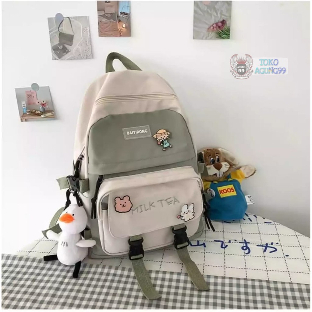 tokoagung99 - Tas anak Korean style / Ransel anak korea terbaru 2021 / Kids bag new style / backpack