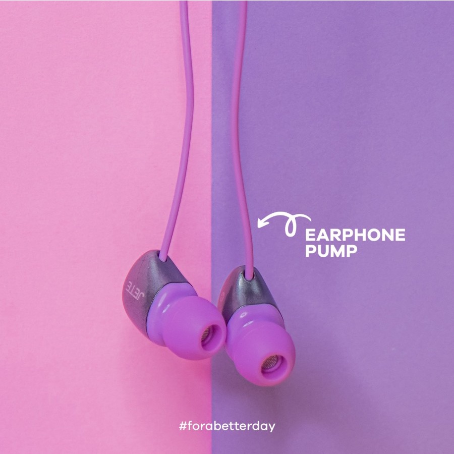 Headset | Earphone | Handsfee Bass JETE Pump - Garansi Resmi 2 Tahun