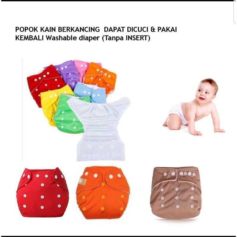 Clodi celana popok bayi training pant