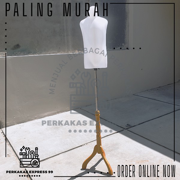 Manekin / Patung Display DressMaker Anak 5 - 10 tahun Anti Peyot warna BENING