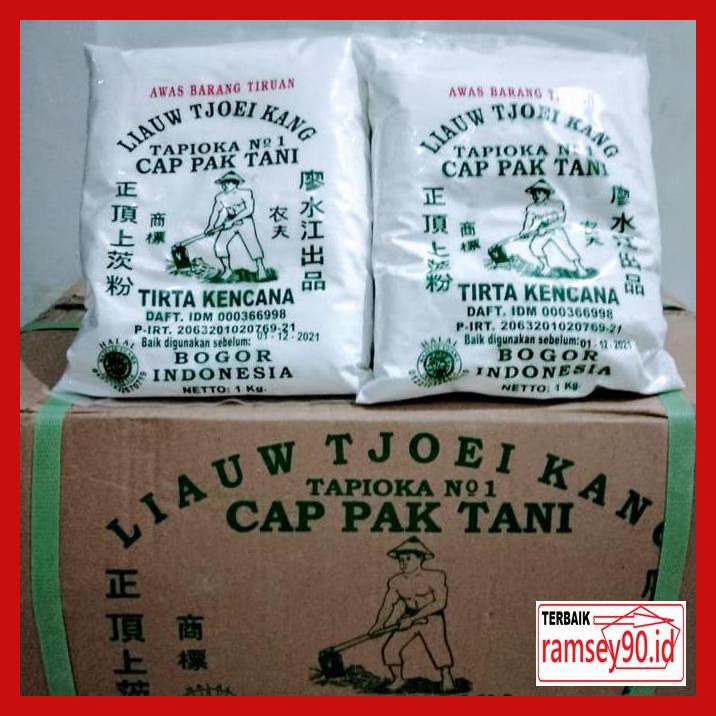 

Rytdhy- Sagu Tani Liauw Tjoei Kang 1 Kg , Tepung Sagu Asli , Sagu Pempek 7Utu7T-
