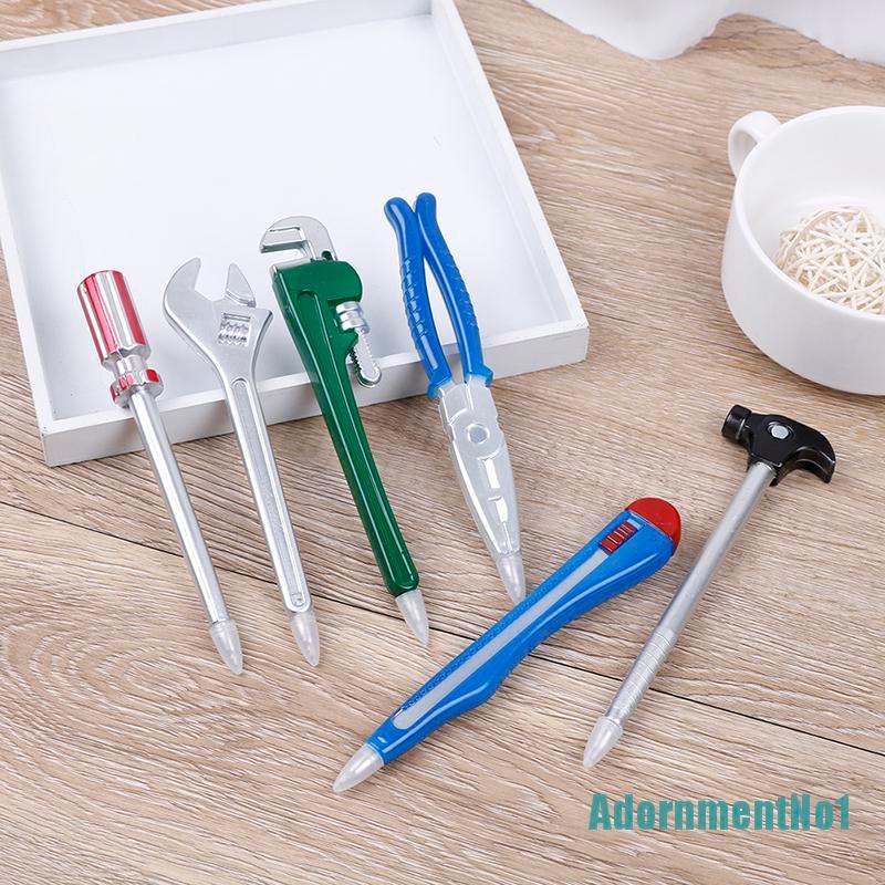 (AdornmentNo1) 6pcs / set Pulpen / Pen Bolpoin / Alat Tulis Untuk Sekolah / Kantor