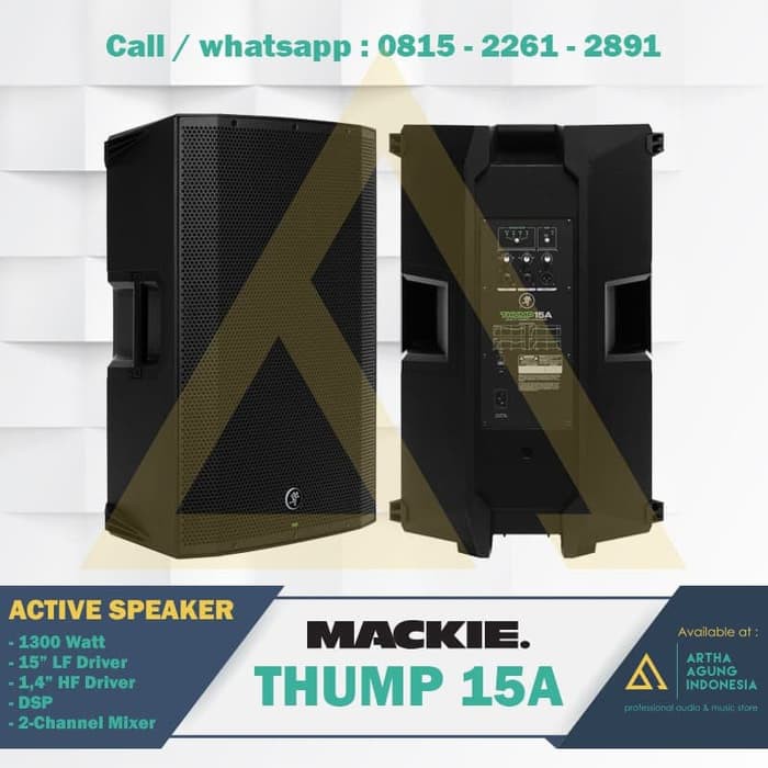 Mackie Thump 15A - Active Speaker Aktif 1300 Watt 15 Inch Original