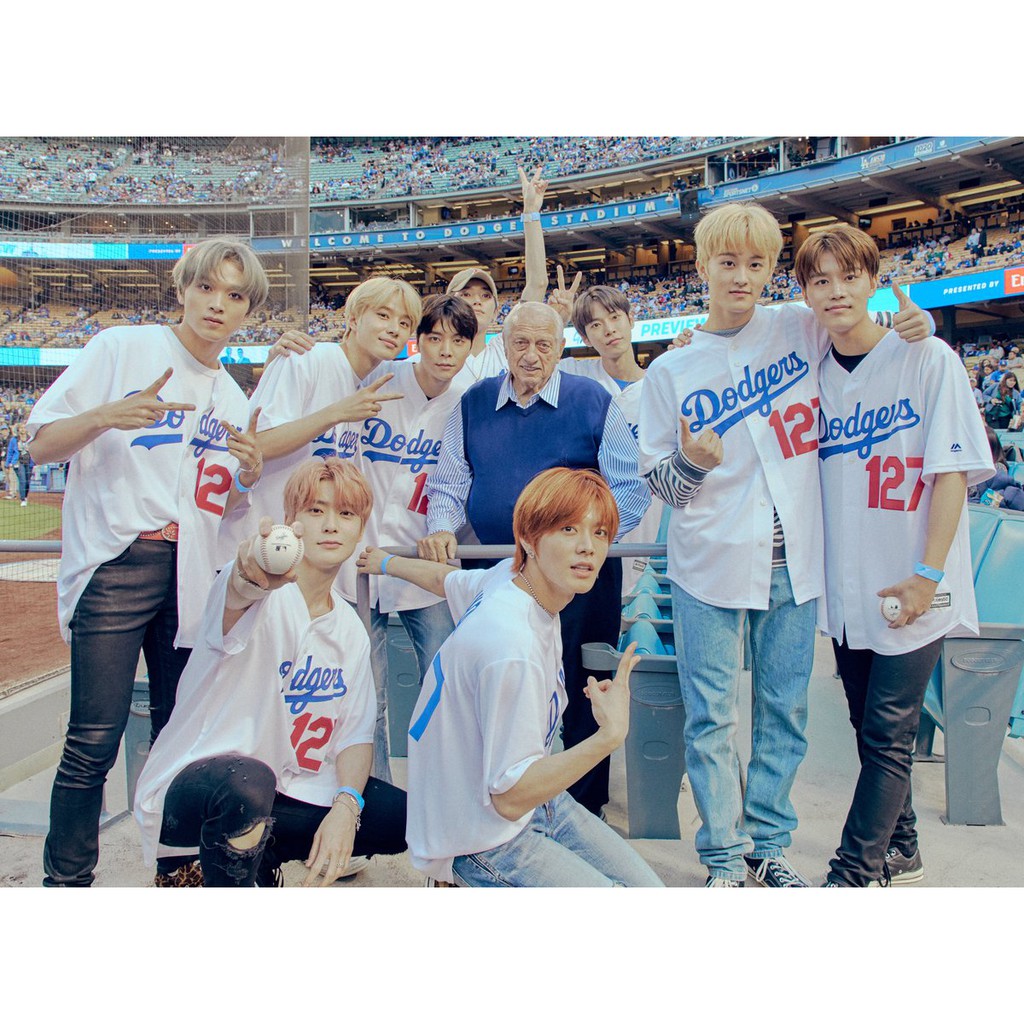 Jersey Dodgers x NCT 127 - Mark / TaeYeong / Johnny / Yuta / All Member NCT 127