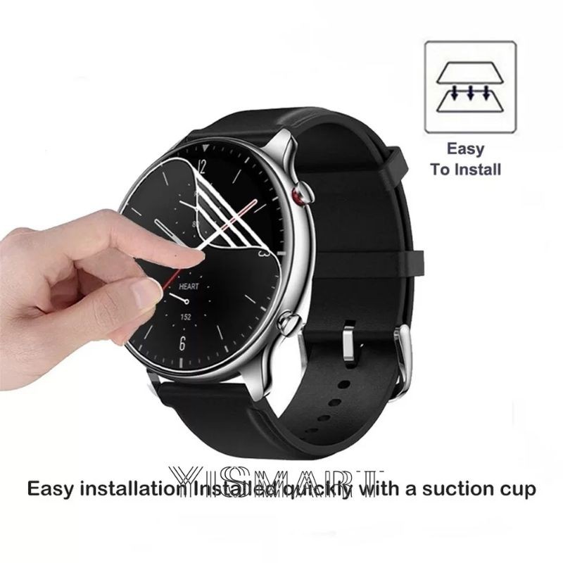 Anti Gores 3D Full Cover Screen Protector Amazfit GTR 2 GTR 2e GTR 3 GTR 3 Pro GTR 4 GTR Mini