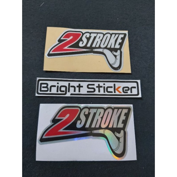 STICKER 2STROKE PRINCUTT