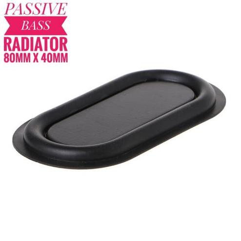 Bass Speaker Passive 8X4Cm Radiator Bass Metal Ruber Vibration 80X40Mm Dhtron92 Segera Dapatkan
