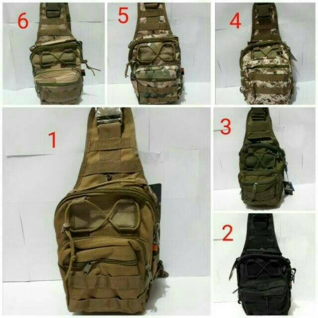 Tas Selempang Army / Tas Slempang Army / Tas cowok Selempang Tactical