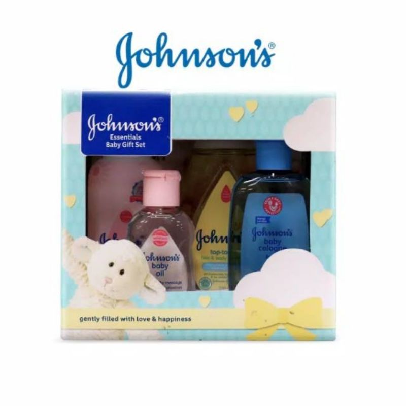 Johnson's Essential Baby Gift Set Johnsons Box Mini