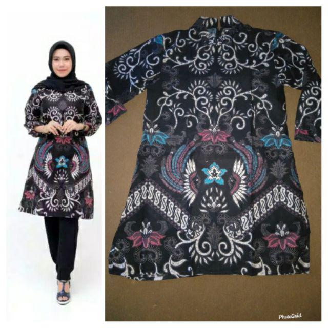 Tunik Batik Lurik Salur Etnik