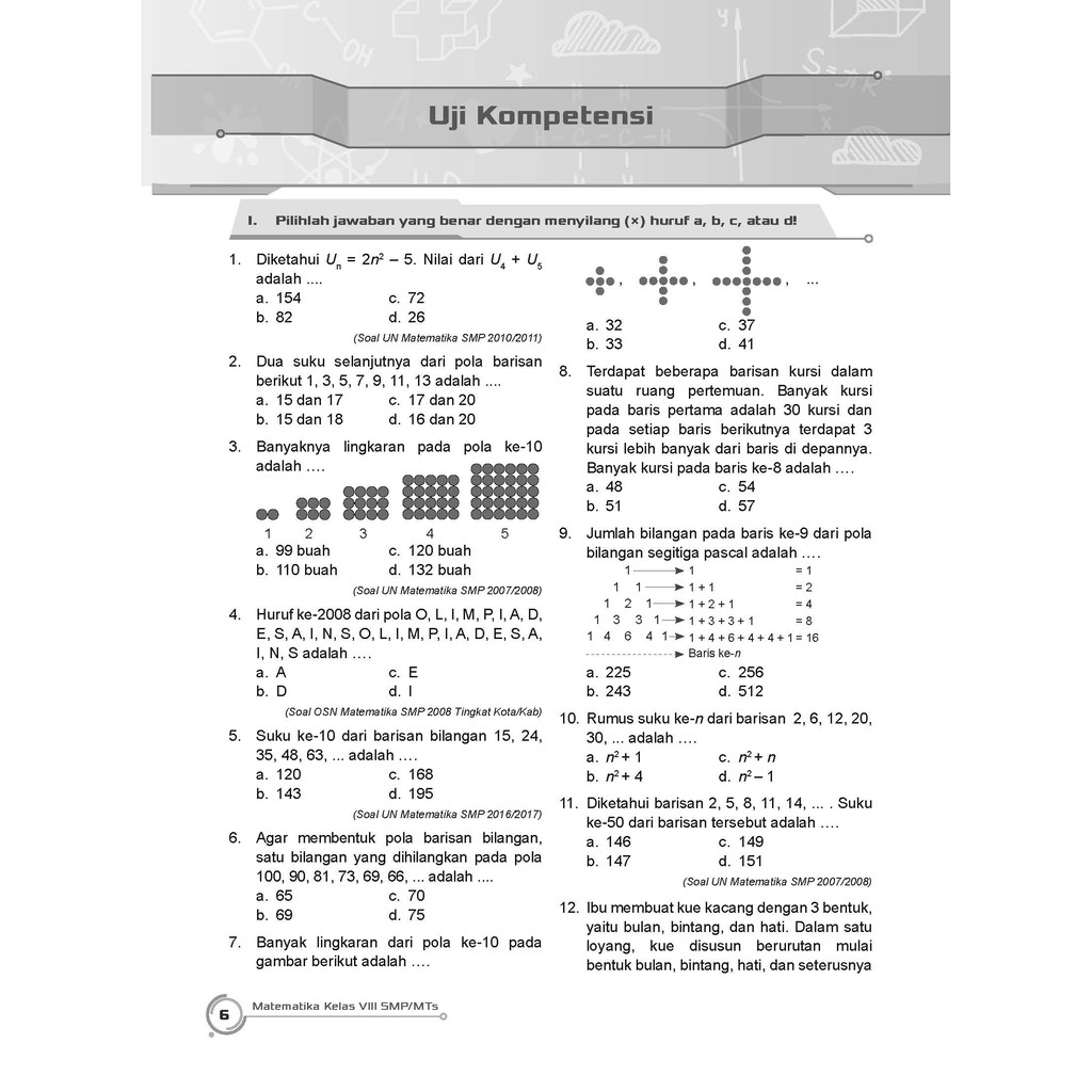 Buku Pendamping Matematika Smp Kelas 8 Lks Incer Shopee Indonesia