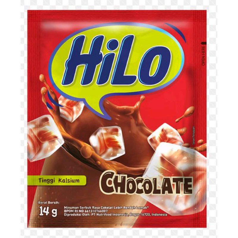 Hilo Renceng 14 gr isi 10 rasa coklat