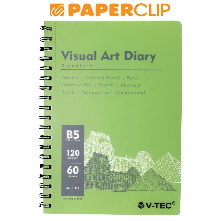 

VISUAL ART DIARY V-TEC 3126 B5 120GSM 60S