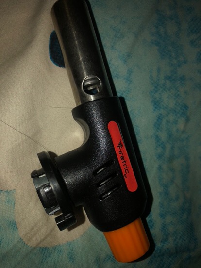 Gas Torch Portable Kepala Korek Instant Las Tembak Butane Flame Gun Orange