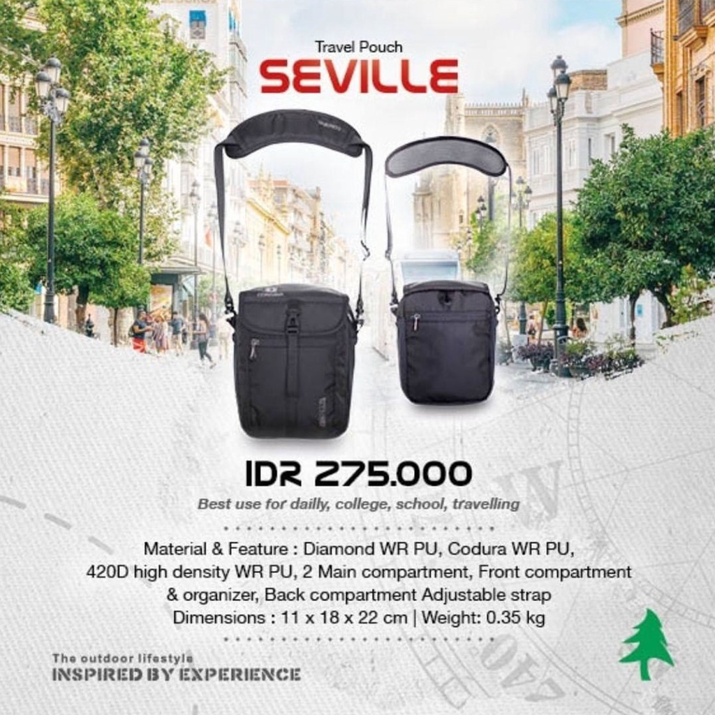 CONSINA SEVILLE - TAS SELEMPANG - TRAVEL POUCH