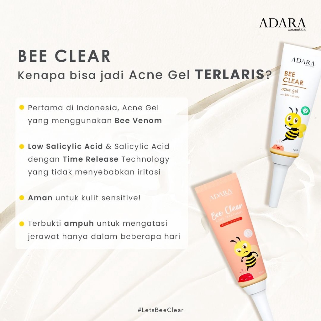 ★ BB ★  ADARA Bee Clear Acne Gel - Extra Formula