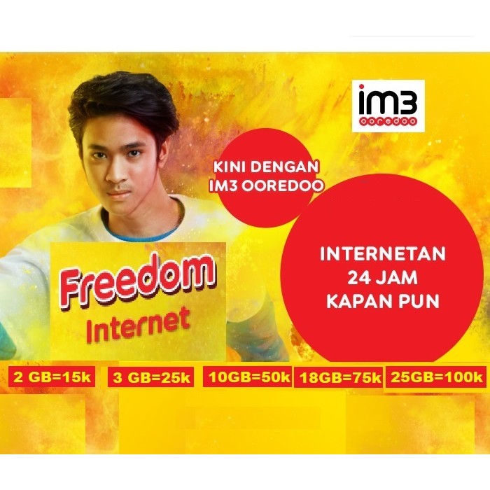 Paket Data IM3 "Freedom Internet" & "Combo Internet" termurah