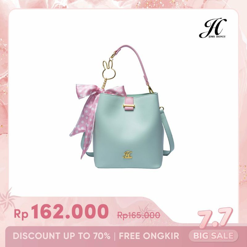 Lisa Bag Jims Honey Original Tas Selempang wanita realpic cod lembut fashion korea bucket bag