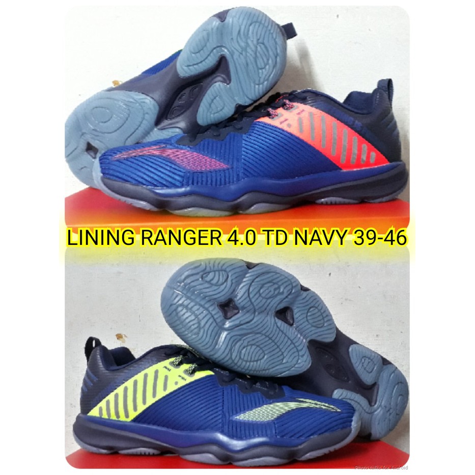 Sepatu Badminton Lining Ranger 4.0 TD Di PAKAI JOJO Original