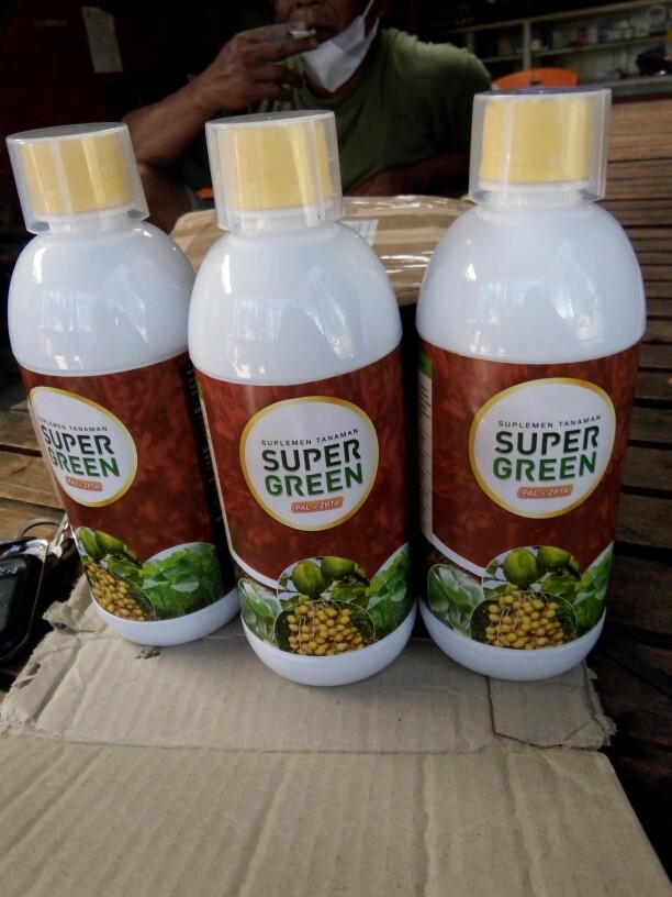 Pupuk Organik Cair Super Green (zpta + Pal) 500ml Bisa Cod