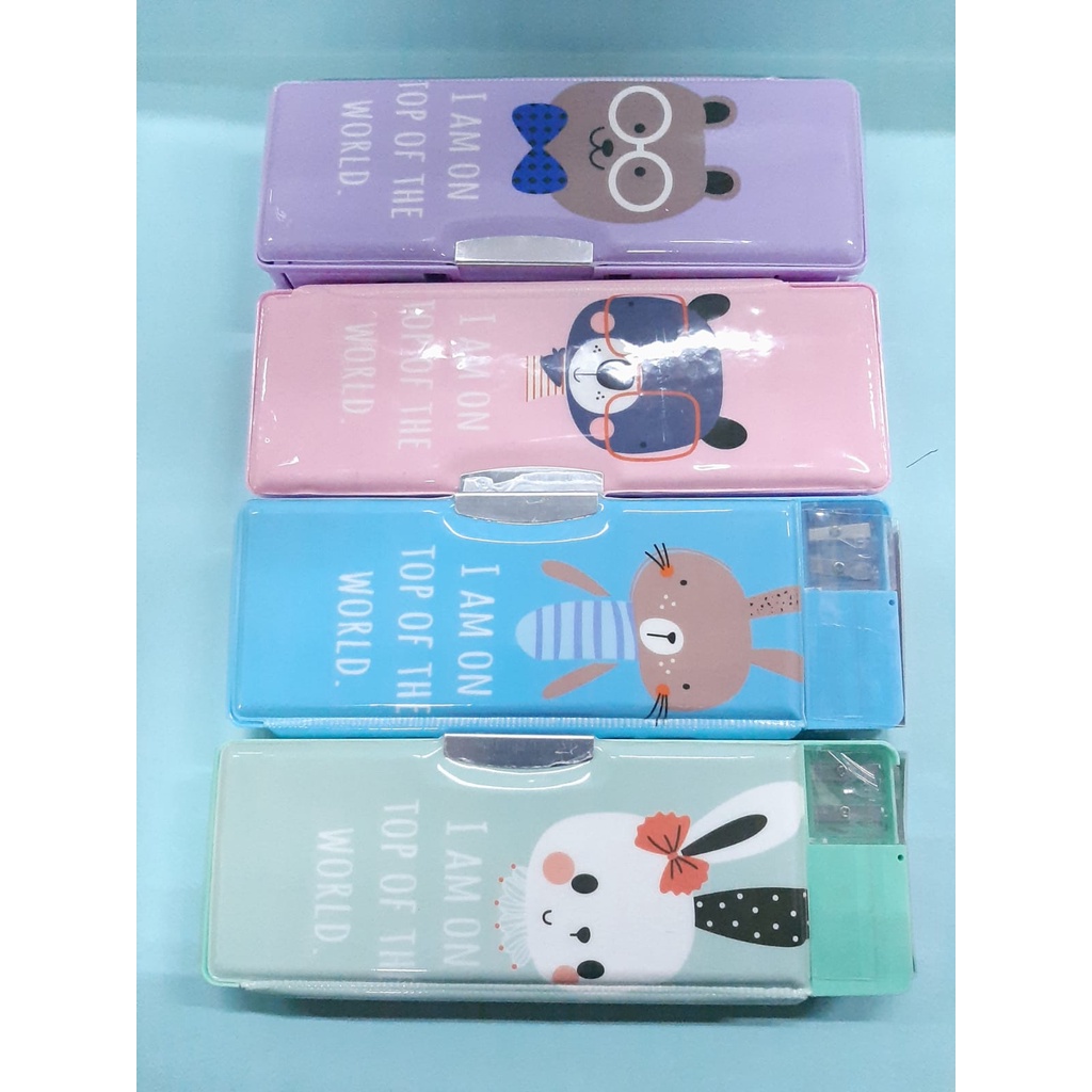 

Tempat Pensil Pencil Case Magnet Anak Karakter Murah XPM 59001 Cepuk Wadah Pensil pulpen tipex