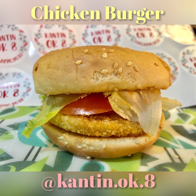 

Crispi chicken burger kantin.OK.8