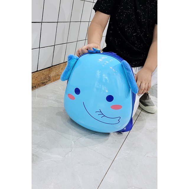 Serenity Tas Ransel Sekolah Anak TK SD SMP SMA Unisex Laki Laki Perempuan Cewek Cowok Karakter Telur Ayam Elephant / Backpack School / School Bag import ORI / 433