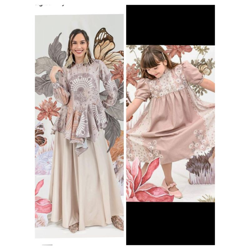 ❌SOLD❌jual Bundling kira blouse size M dan Little Misha 5/6