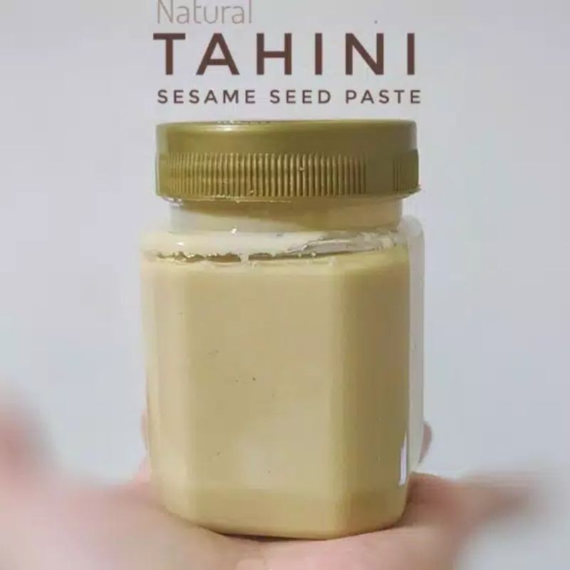 

طحينية طبيعية tahinah(selai wijen putih) made home