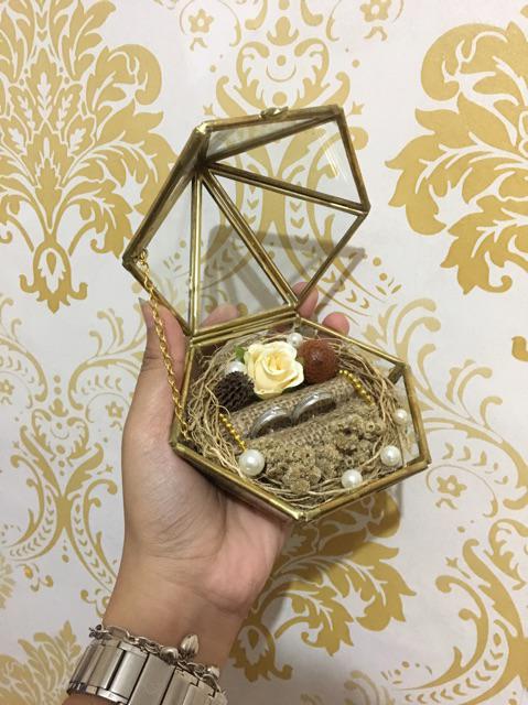 Ringbox Tempat Cincin Rustic