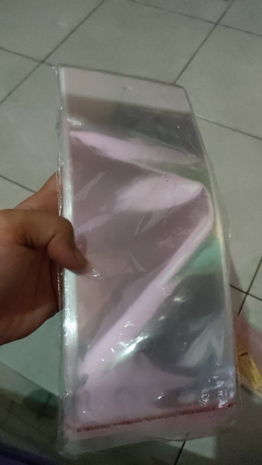 Plastik Opp Plong-perlis 10 X 20 Cm Seal Masker & Aksesoris Ponsel