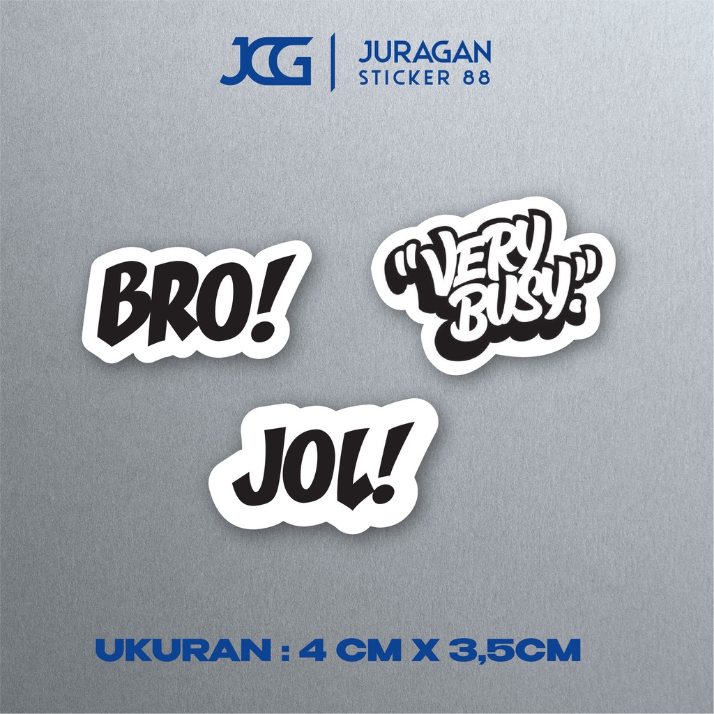 

Stiker Sticker Aesthetic logo brand cetak stiker VINYL Cuting Stiker Laptop HP motor helm ipad tablet koper Stiker tumbler - BROJOL