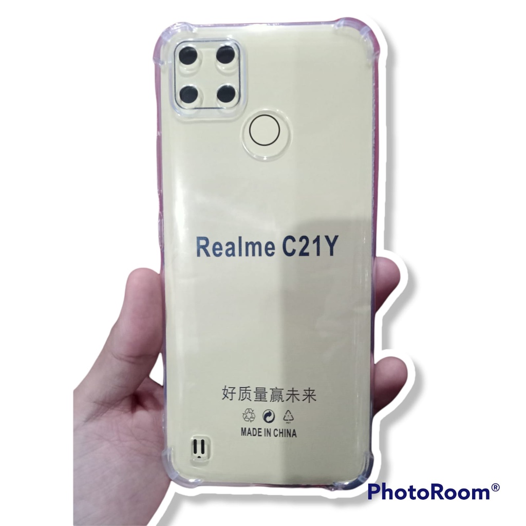 Anti Crack Realme C21Y 6.5 inchi SoftCase Realme C21Y Jelly Case Tahan Benturan Anti Scratch