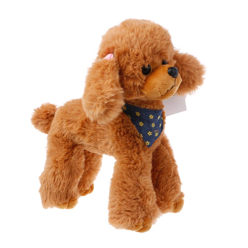 Mary Mainan Plush Anjing Poodle Hadiah Anak Simulasi Tinggi Untuk Boneka Stuffed Lovely Sc