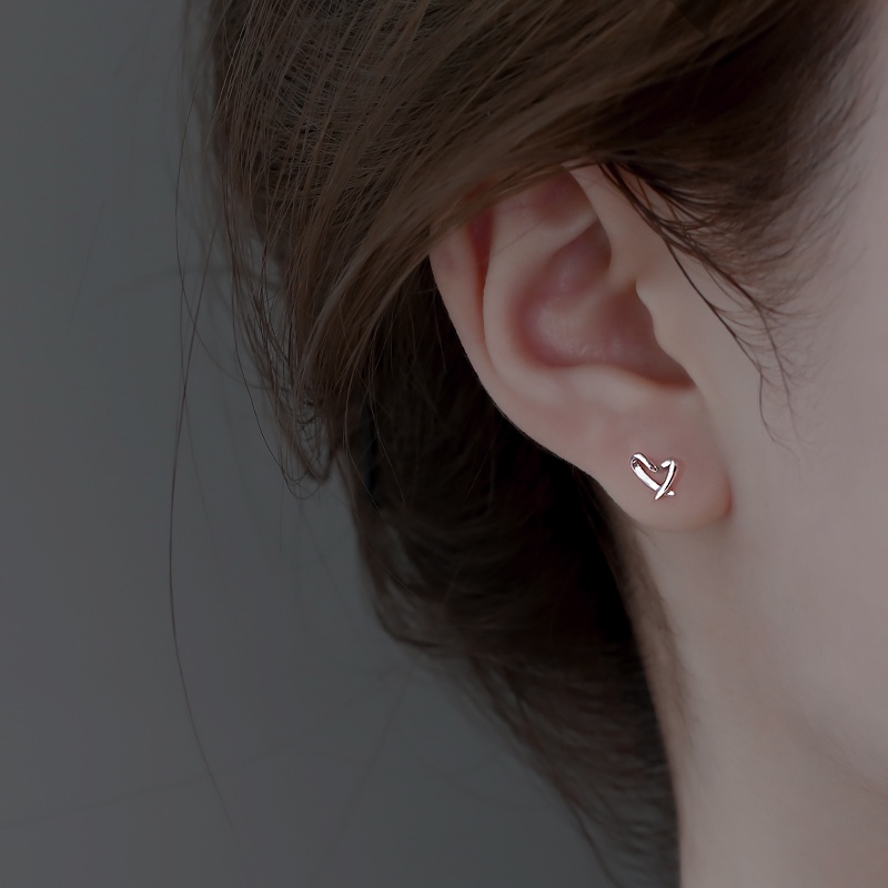 Anting Tusuk Sterling Silver 925 Untuk Wanita