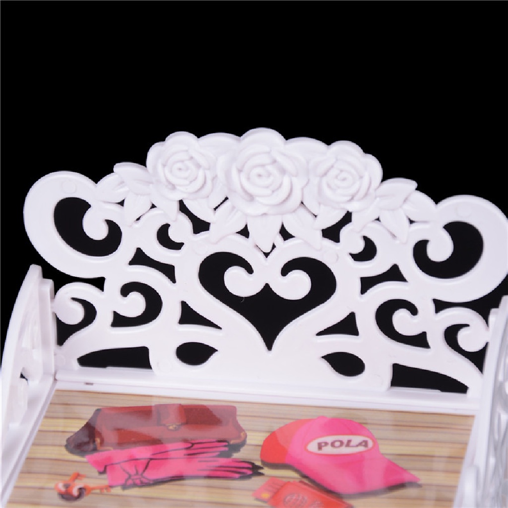 [beautifulhome2.id] Dollhouse Shoe Cabinet For Doll Mini Living Room Home Furniture Accessories ID