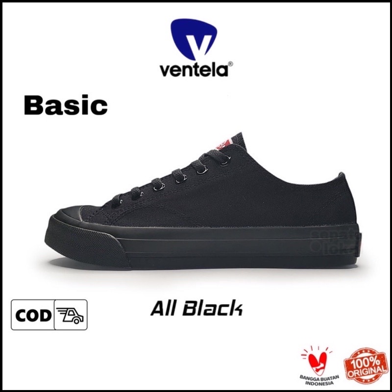 Ventela Basic Low All Black [OFFICIAL]