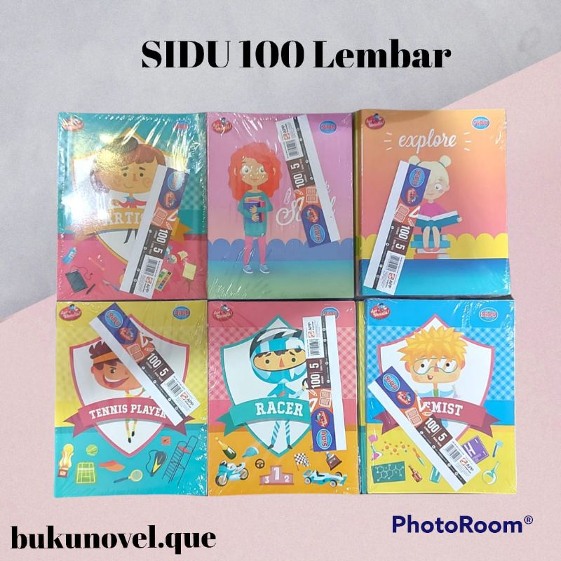 

Buku Tulis SIDU 100 Lembar