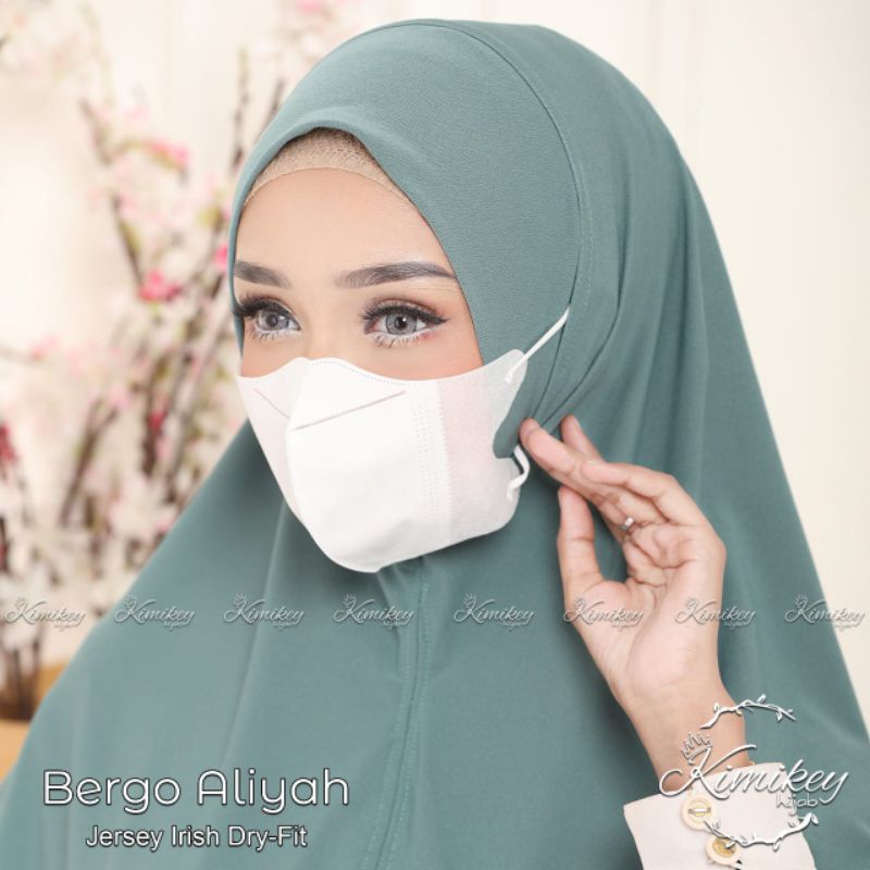 HIJAB ALIYAH KIMIKEY/BERGO NON PED/JERSEY IRISH DRYFIT