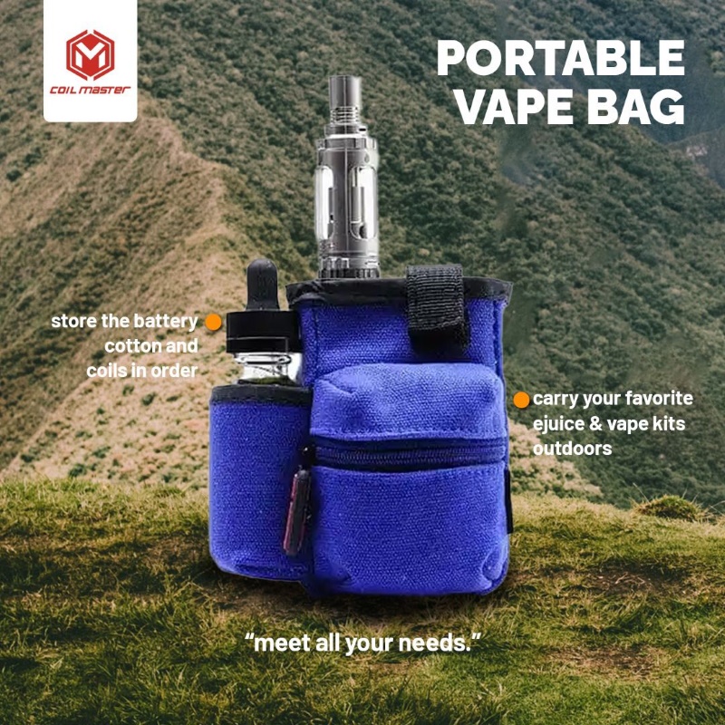 Jual Original Coil Master Pbag Tas Vapor untuk RDA Mod Baterai dll